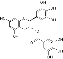 没食子儿茶素没食子酸酯GCG单体(图1)